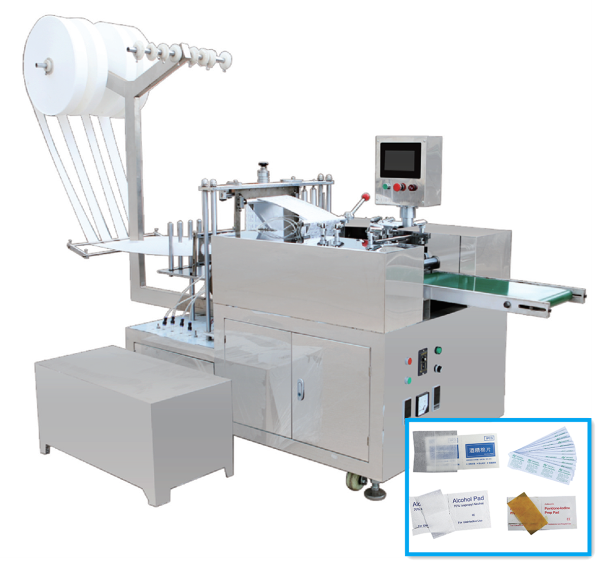 酒精棉片機(jī)（含無紡布分條功能）